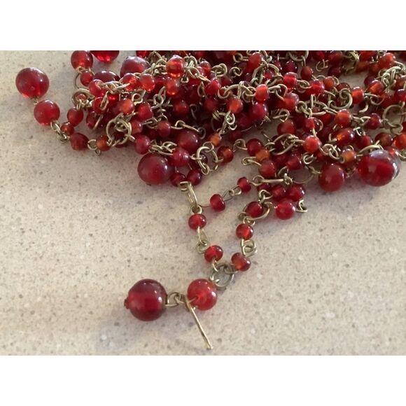 Camouflage Beads for Bottles and Cans Red & Gold - Picture 3 of 3